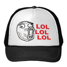 omfg d'omg de rofl d'humour de meme de visage de l casquette