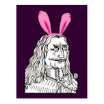 Oncle Vlad avec des oreilles de lapin Cartes Postales