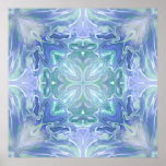 Ondulations de l'eau d'imaginaire poster