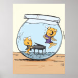 Opéra de poisson rouge affiche