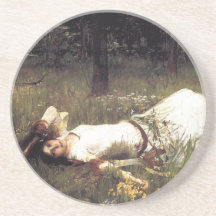 Ophélie - John William Waterhouse Dessous De Verre