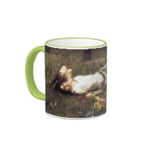 Ophélie - John William Waterhouse Mug À Café