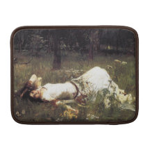Ophélie - John William Waterhouse Poche Macbook