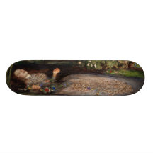 Ophélie par John Everett Millais Skateboards Personnalisés