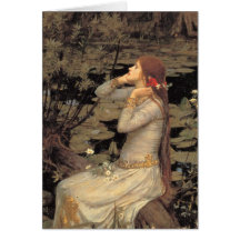 Ophélie par l'eau cartes