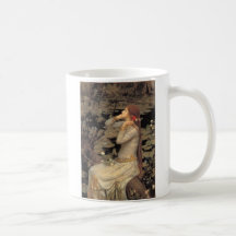 Ophélie par l'eau tasses