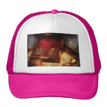 Opticien - une boîte d'oculaires casquettes de camionneur