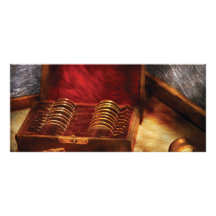 Opticien - une boîte d'oculaires double carte