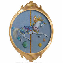 Opus de carrousel un ornement photo sculpture