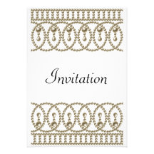 Or blanc d'invitation de fête d'anniversaire tout 