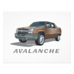 Or d'avalanche de Chevrolet Faire-part