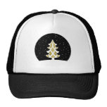 Or de ciel de Milou de rubans d'arbre de Noël Casquettes De Camionneur