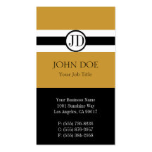 Or de pendentif de YourJobTitle Carte De Visite