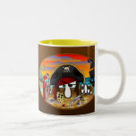 Or d'O de tasse de Kilroy de pirate