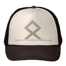 Or d'Othala Rune Casquettes De Camionneur