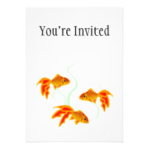 Or Fishies Faire-parts