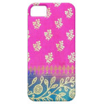 Or rose et caisse bleue de l'iPhone 5 Coque Case-Mate iPhone 5
