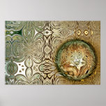 or sur le verre posters