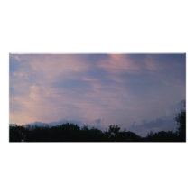 Orage d'été photocarte customisée