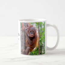 Orang-outan Uttuh de bébé Tasse