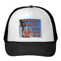 Orange d'Al Gore Casquettes