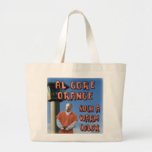 Orange d'Al Gore Sacs En Toile