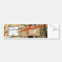 Orange de Camoflouge Camo de chasseurs d'étiquette Adhésifs Pour Voiture