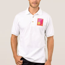 Orange de pleine lune t-shirts