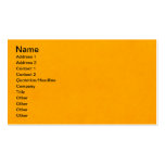 orange de popsicle carte de visite