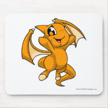 Orange de Shoyru Tapis De Souris