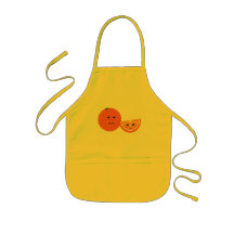 Orange mignonne tabliers