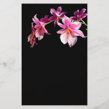 Orchidée rose tract