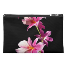 Orchidée rose trousse de voyage