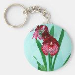 Orchidées de dames de danse porte-clefs