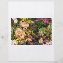 Orchidées Prospectus Avec Motif