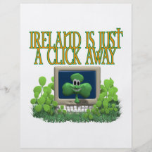 Ordinateur irlandais prospectus en couleur