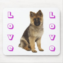 Ordinateur Mousepad de chiot de berger allemand d' Tapis De Souris