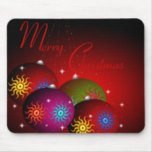 Ordinateur Mousepad de Joyeux Noël Tapis De Souris