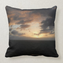 Oreiller de coucher du soleil