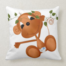 Oreiller de singe de bébé