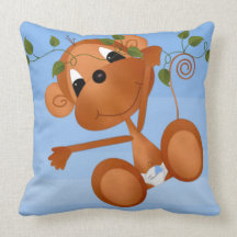 Oreiller de singe de bébé
