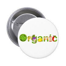 Organique Pin's Avec Agrafe