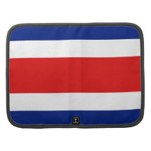 Organisateurs de folio de drapeau du Costa Rica Agenda Folio