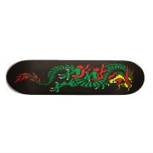oriental-dragon plateau de planche à roulettes