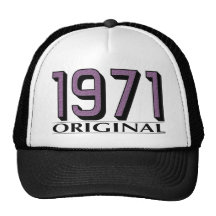 Original 1971 casquettes de camionneur
