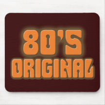 original Mousepad des années 80 Tapis De Souris