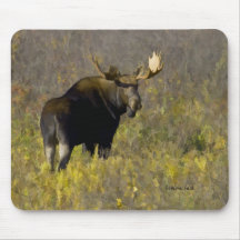 Orignaux de Taureau Tapis De Souris