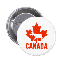 Orignaux du Canada Badge Avec Épingle