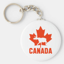 Orignaux du Canada Porte-clefs