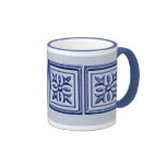 Ornamental bleu tasse